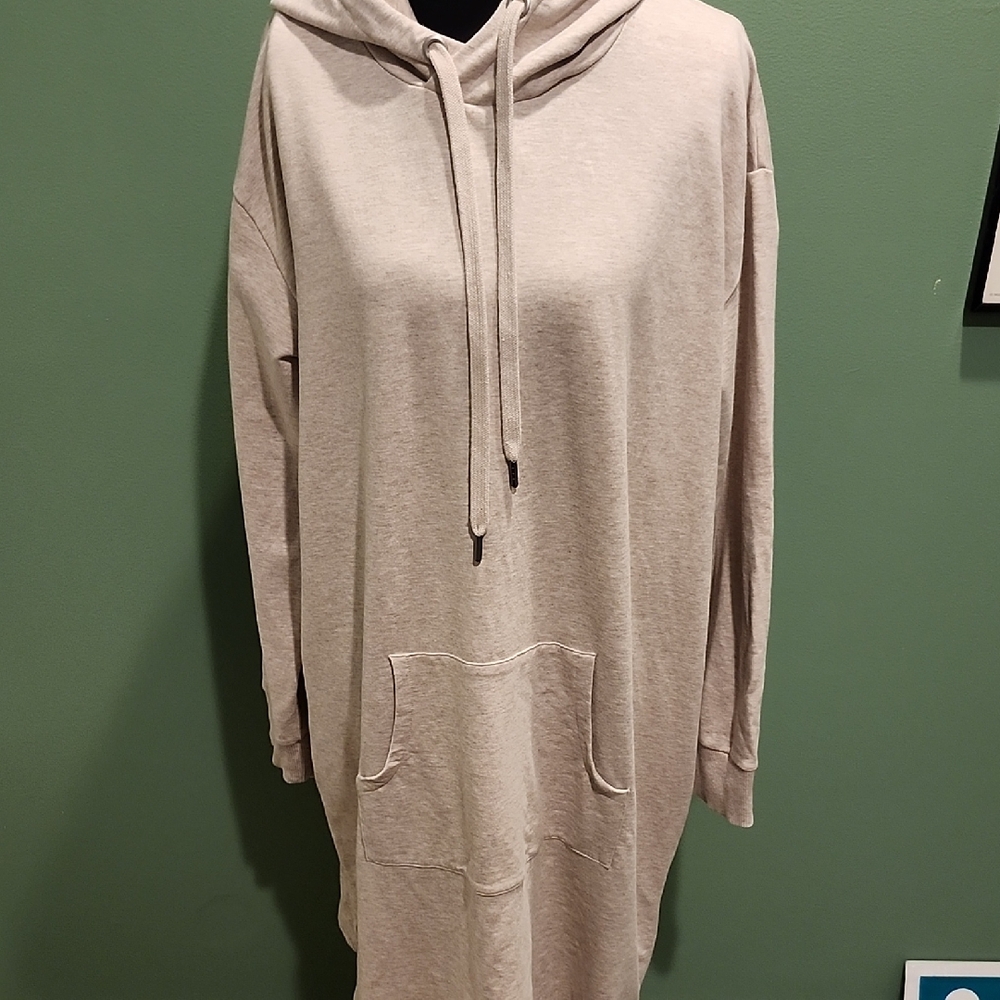 Garnet Hill Tan Dress/Cover UP